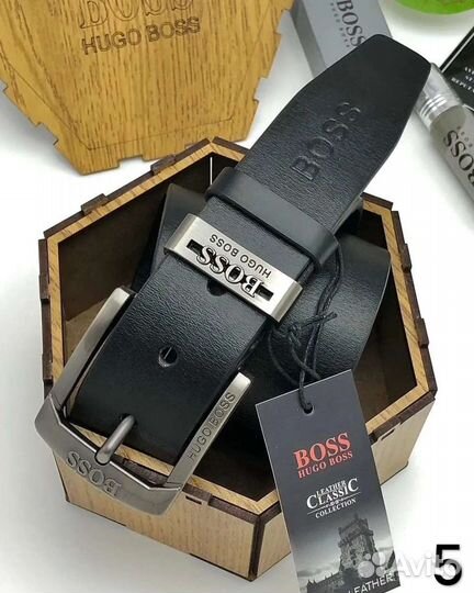 Мужские ремни в подарочной коробке