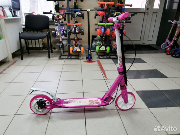 Самокат KMS с тормозом