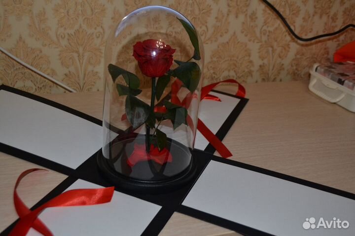 Розы в колбе