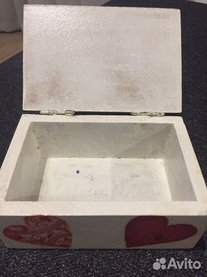 Шкатулка крафтовая