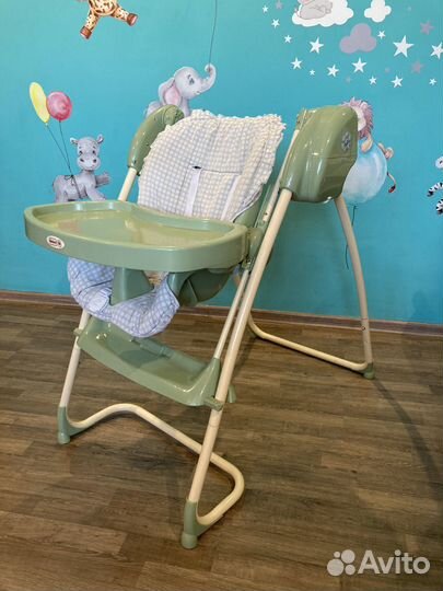 Детский стульчик для кормления, качели
