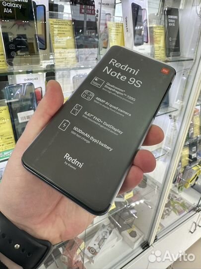Xiaomi Redmi Note 9S, 6/128 ГБ