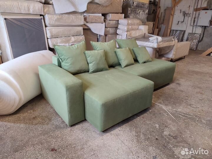 Модултный диван раскланой