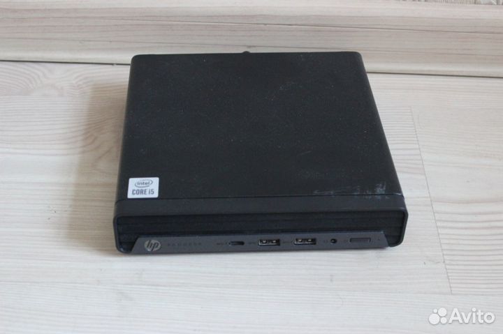 Мини пк hp prodesk 400 g6 10400t 16gb 512 ssd