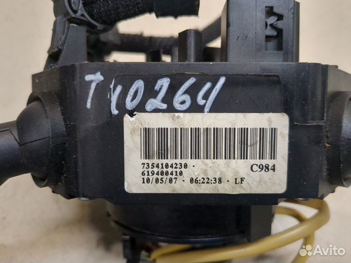 Переключатель поворотов и дворников (стрекоза) Fiat Grande Punto, 2007