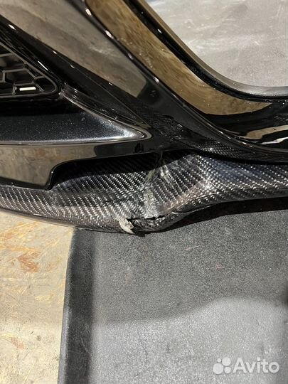 Бампер передний M paket со сплитером BMW F30 F31