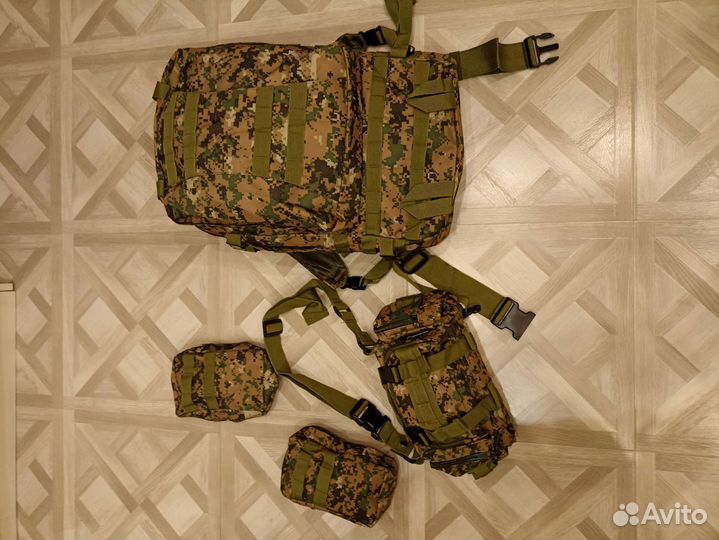 Тактический рюкзак 4 в 1