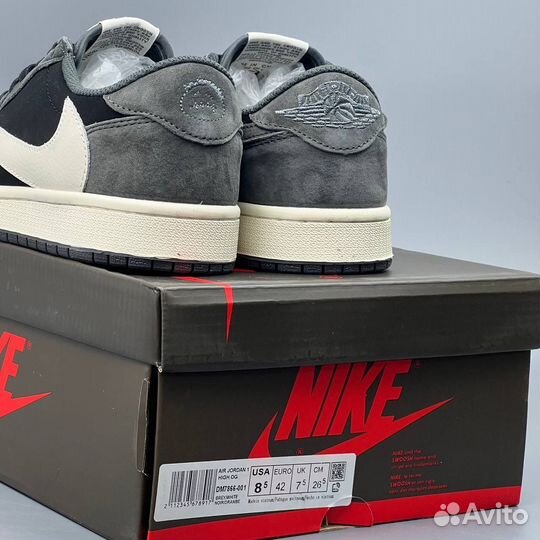 Nike Air Jordan 1 Low Travis Scott Shadow Grey