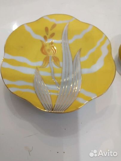 Чашка с блюдцем для кофе