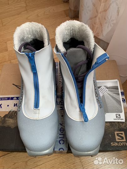 Лыжные ботинки salomon SNS 39-40
