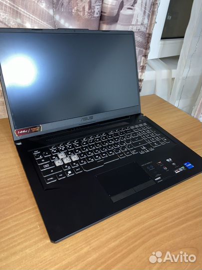 Игровой ноутбук asus TUF gaming F17