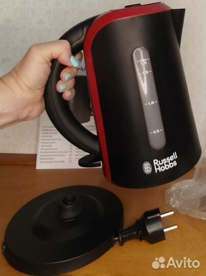 Чайник электрический новый Russell Hobbs