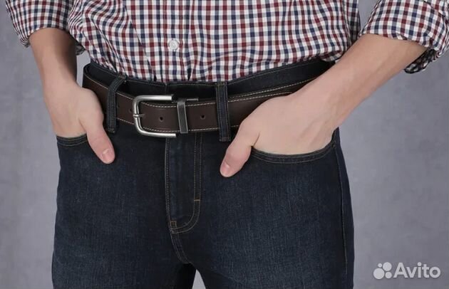 Ремень skechers двусторонний, размер 40