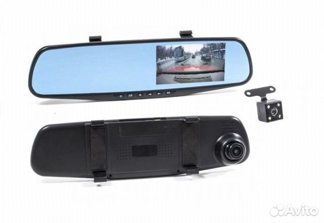 Зеркало Видеорегистратор с камерой заднего хода