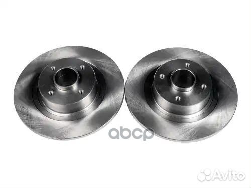 Диск торм. без подш.без кол.abs renault зад