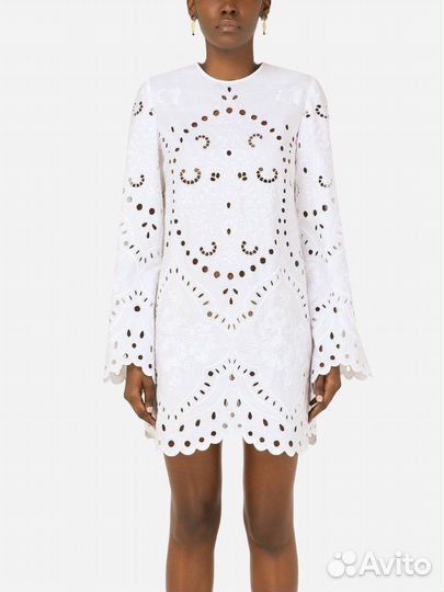 Платье Dolce&Gabbana Шитье Ришелье L