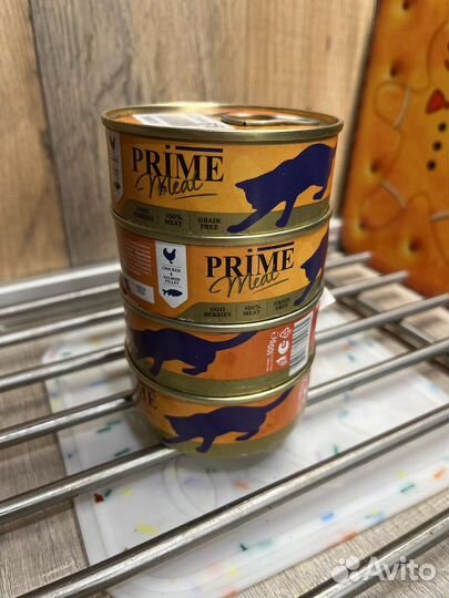 Корм для кошек prime meat