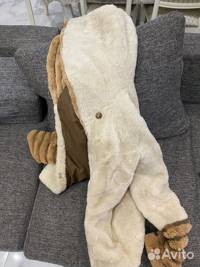 Полушубок мутоновый женский