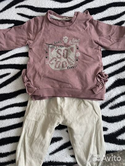 Вещи пакетом для девочки 6/9 мес
