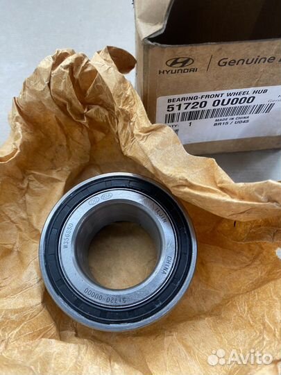 Ступичный подшипник на hyundai solaris 2