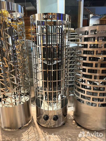 Электрокаменка с монтажом