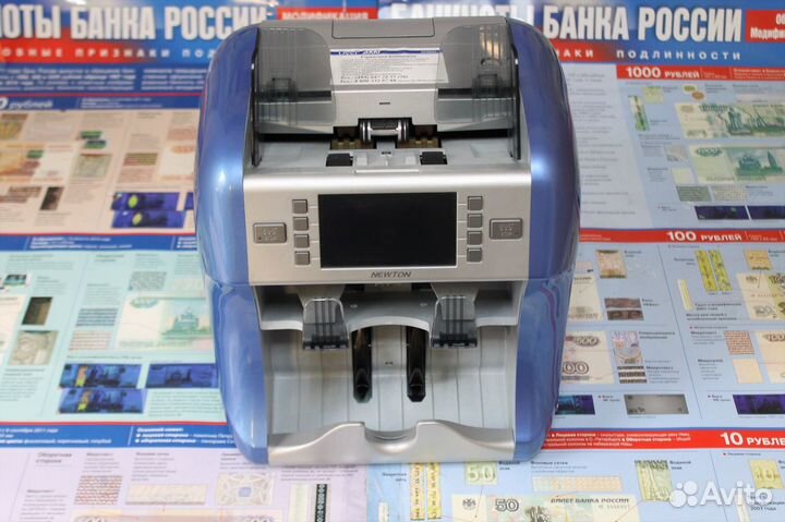 Счетчик банкнот kisan newton PF