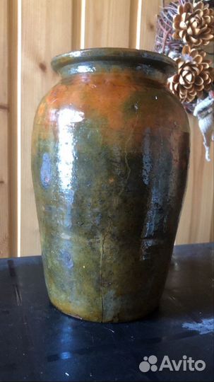 Глиняный горшок