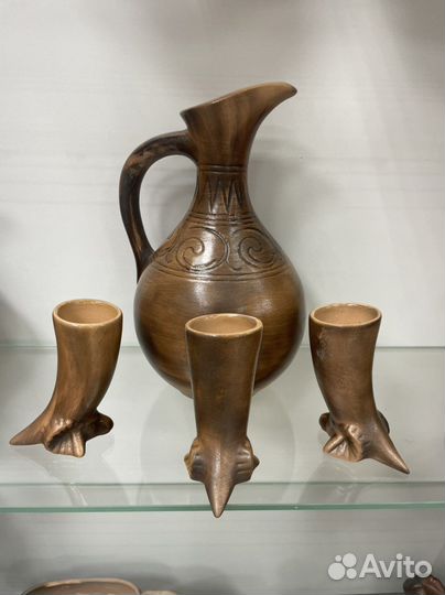 Набор кувшин и стаканы