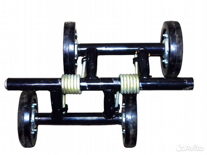 Тележка Буран в сборе правая Н.О (широкий каток)