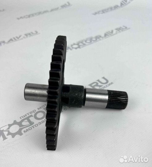 Вал иж кикстартера с сектором