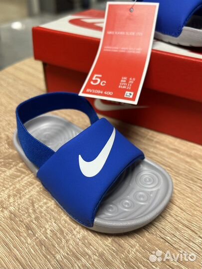 Детские сланцы Nike Kawa