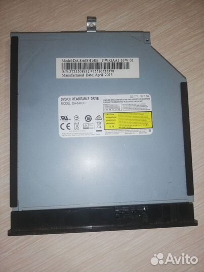 Оптический привод для ноутбука DA-8A6SH14B