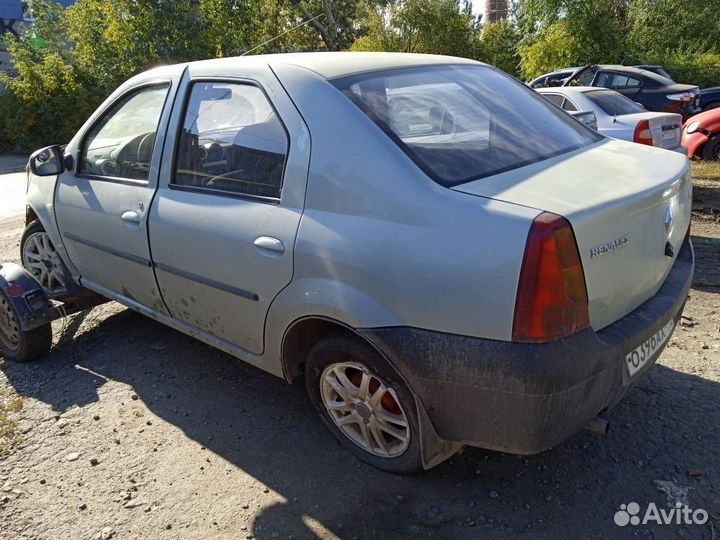 Renault Logan I Замок двери передней левой