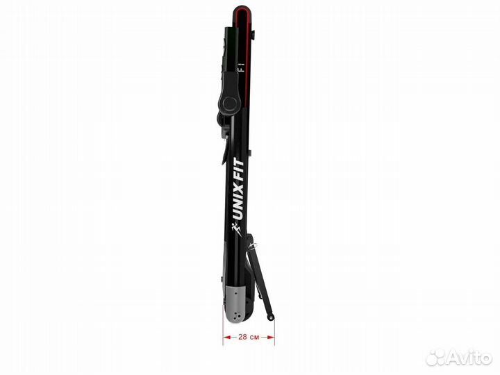 Беговая дорожка unixfit Hi-tech F1 Dark Storm