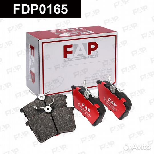 Колодки тормозные FDP0165 FAP Россия