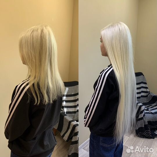 Наращивание волос левый берег