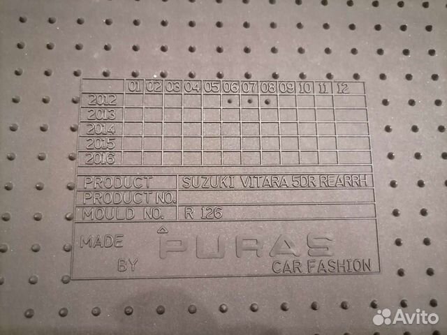 Автомобильные коврики для Сузуки Витара