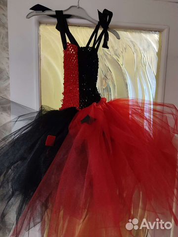 Карнавальный костюм для девочки Арлекино