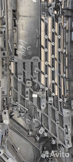 Бампер передний changan uni-V серый, битый