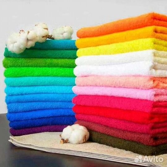 Махровые полотенца новые