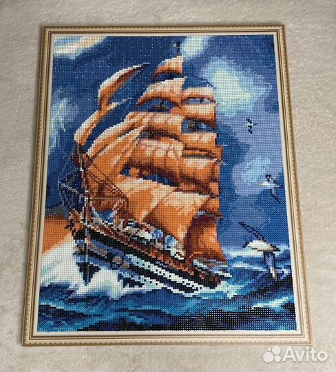 Алмазная мозаика готовая картина