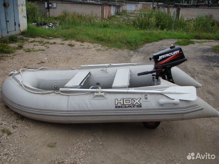 Лодка пвх HDX 300+Mercury 5M