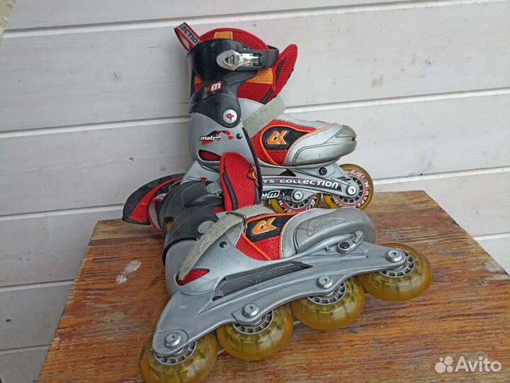 Роликовые коньки детские раздвижные