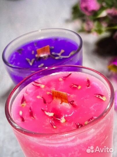 Свечи ручной работы с душой