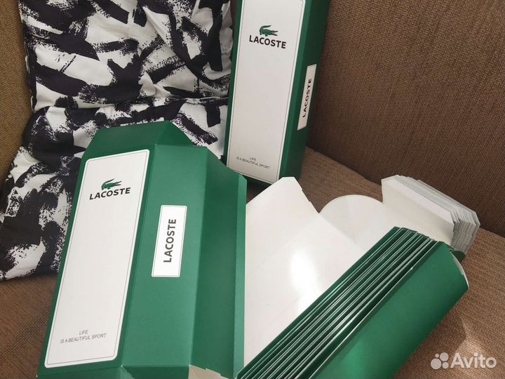 Коробки lacoste