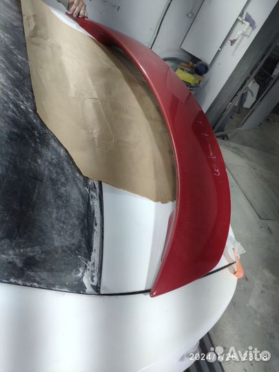 Спойлер на крышку багажника Мазда 3