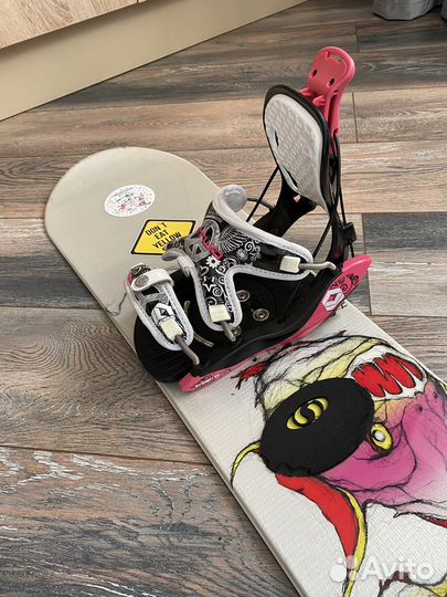 Сноуборд комплект женский 150