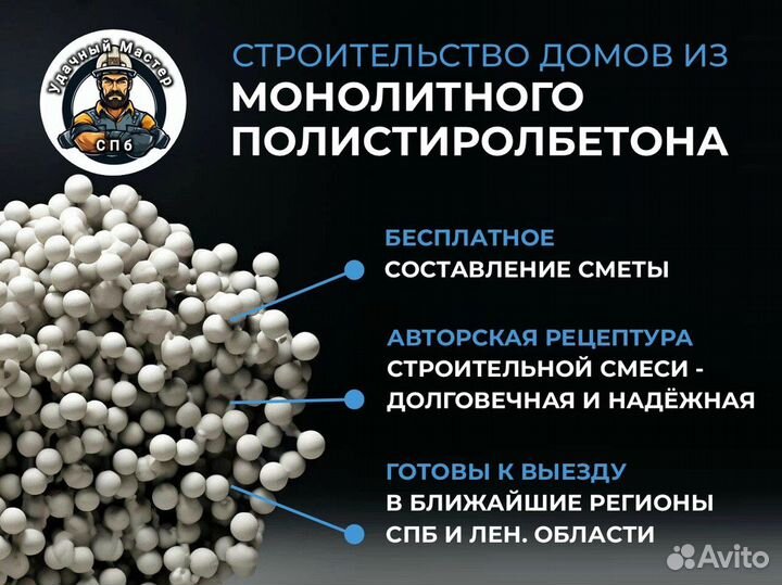 Домокомплект из полистиролбетона