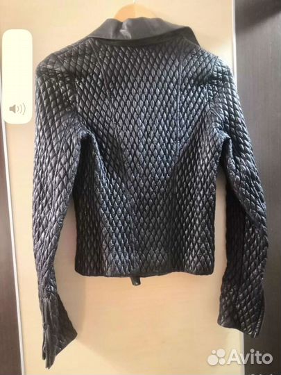 Кожаная куртка жакет La reine blanche новая