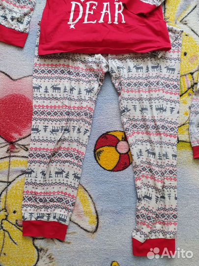 Новогодние пижамы family look
